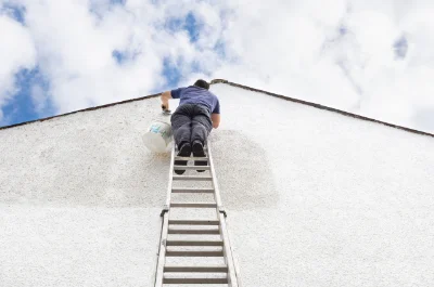 Peinture extérieure à Fontans — façades et ravalement